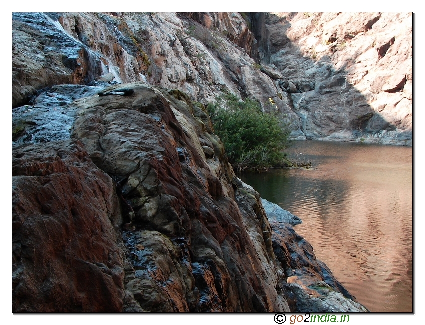 Bottom point of Gaganachukki and Bharachukki falls   - near Mysore