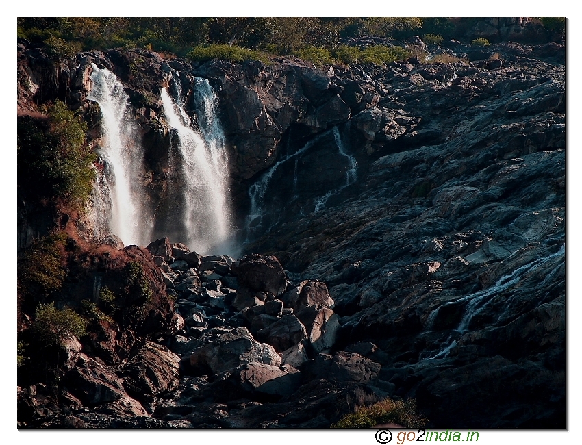 Bluff (Sivanasamudram), Gaganachukki and Bharachukki falls near Mysore