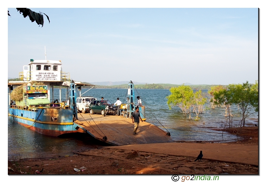 Jetty at Sigandur sharavathi river crossing