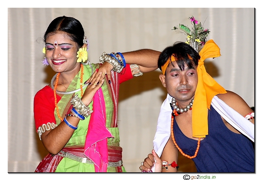 Ghumroo dancer of Orissa in India