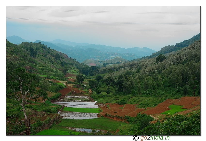 Araku Valley view from train