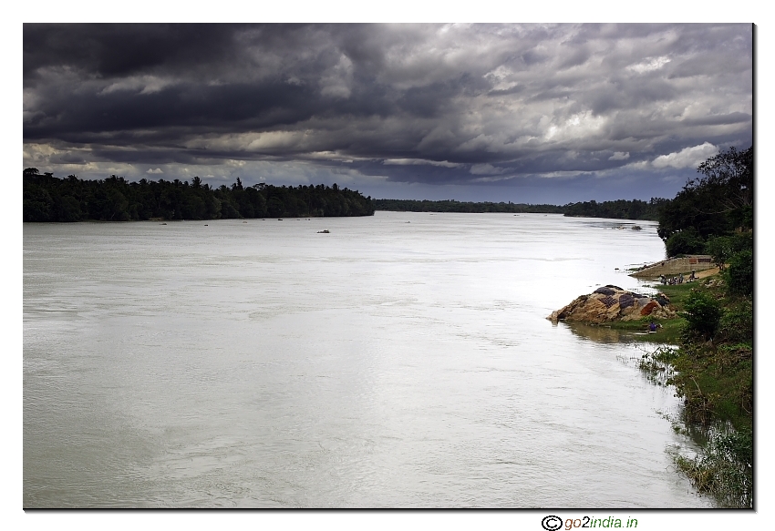 River kaveri in Mahadevpura