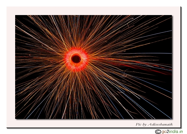 Firework photos from Deepavali