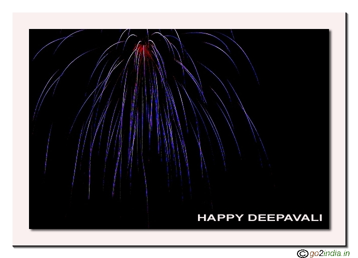 Fireworks in the sky