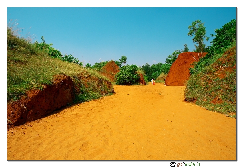 Erra Matti Dibbalu picnic spot near vizag Rishi Konda beach Vizag