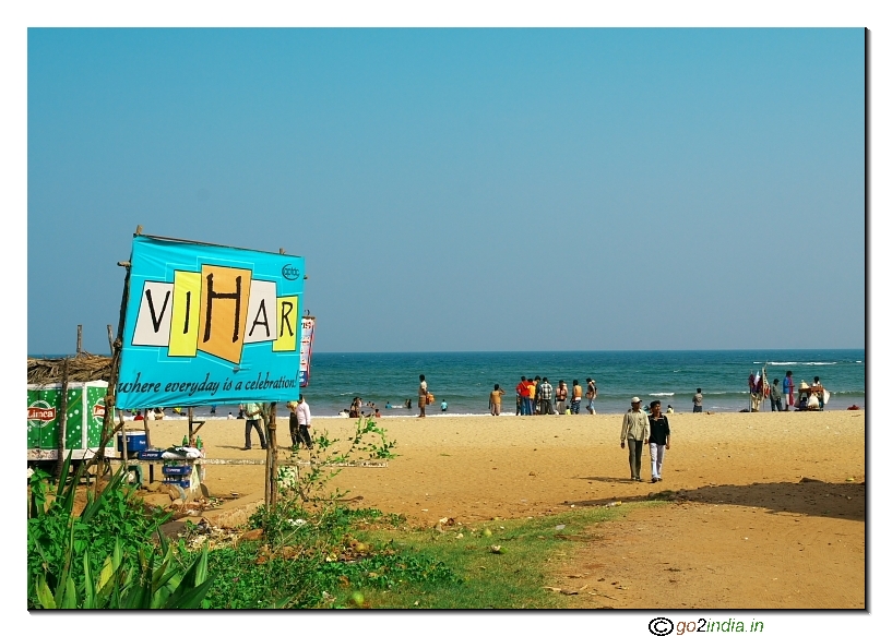 Sea beach at Vizag