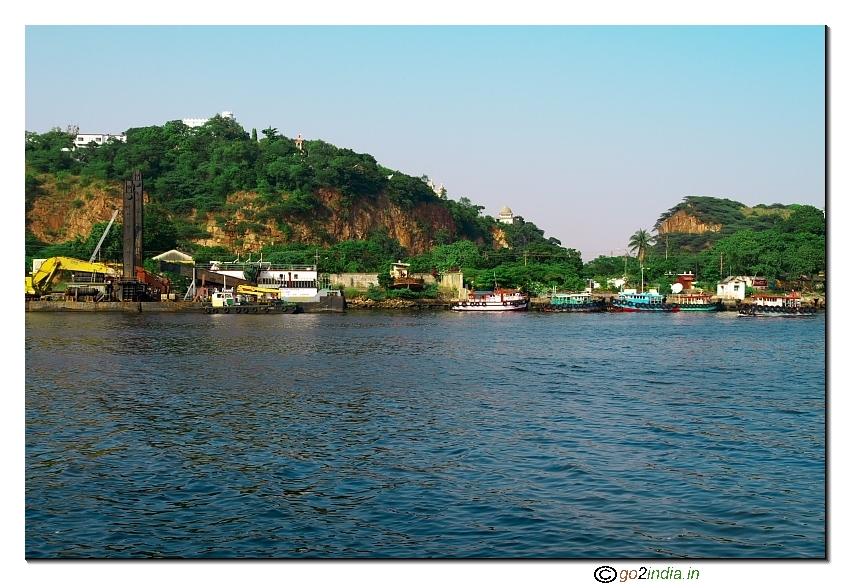 Hindu, Muslim and Christian temples one hill Vizag