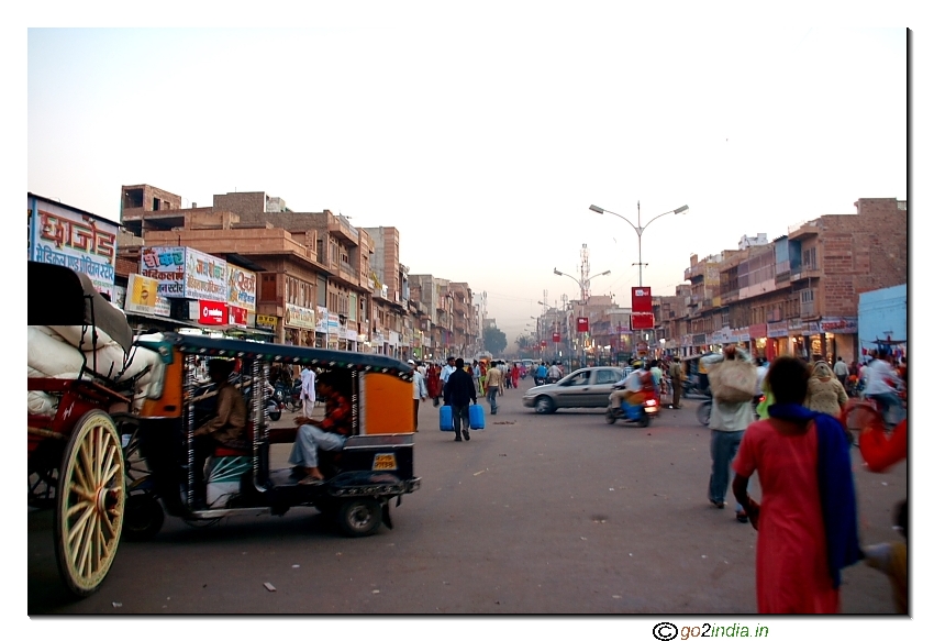 Nai Sarak market infront of Clock tower