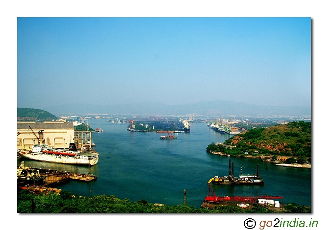 Visakhapatnam Dolphin Hill view