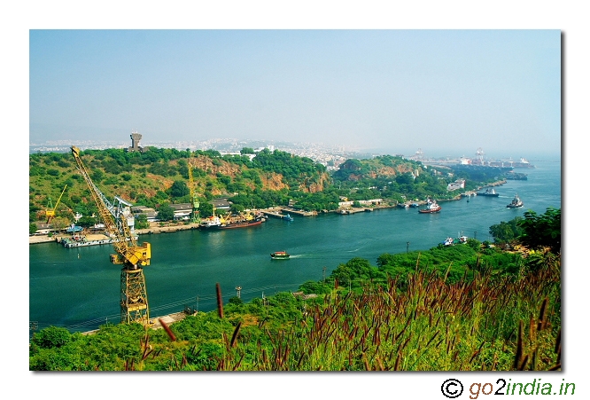 Visakhapatnam Dolphin Hill view