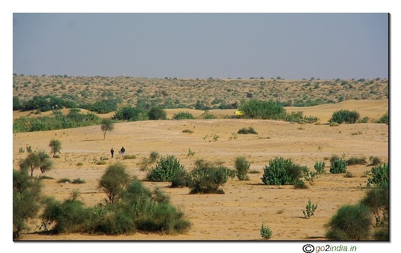 Desert near Jaisalmer 
