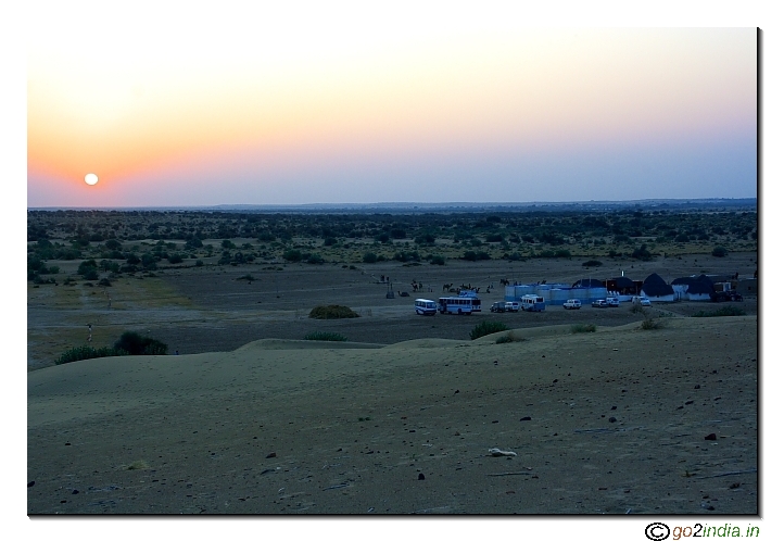 Resort near Barna village