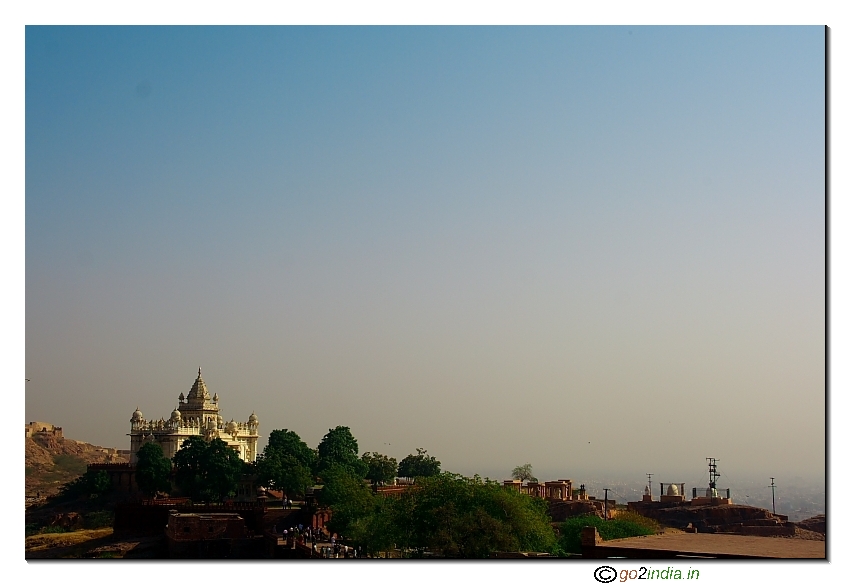 Jaswant Thada from a distance