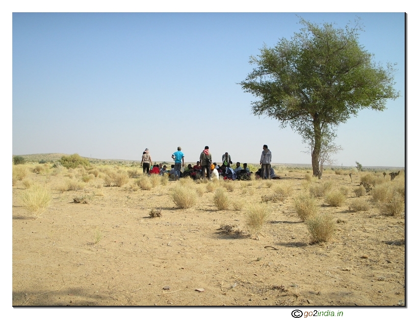 Taking reset inside desert 