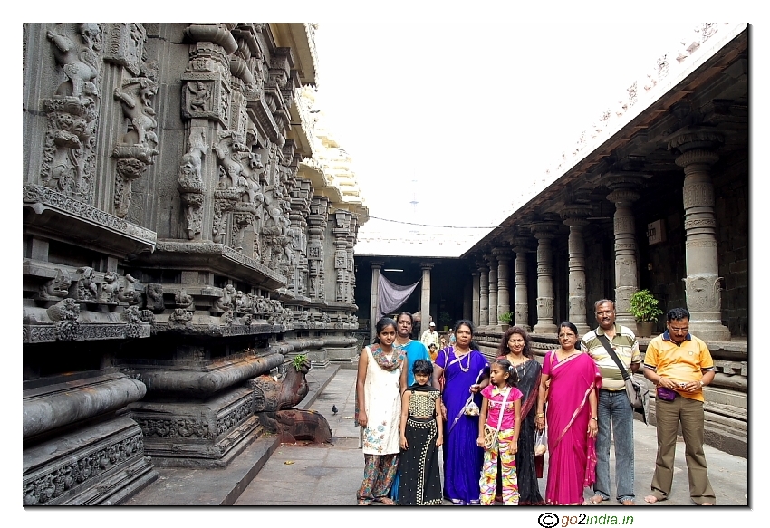 Inside view of Simhachalam temple