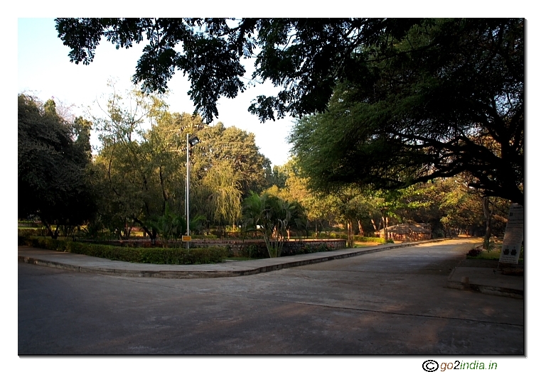 Roads inside nimsme Hyderabad