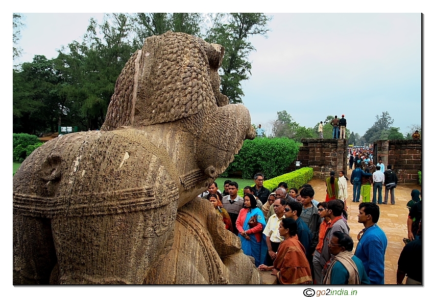 Konark Sun temple near Puri