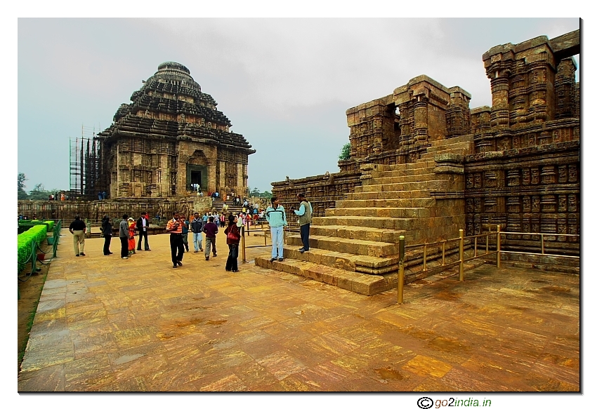 Konark sun temple main view