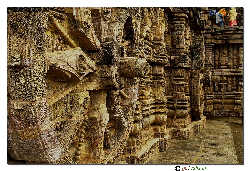 Konark temple wheels 