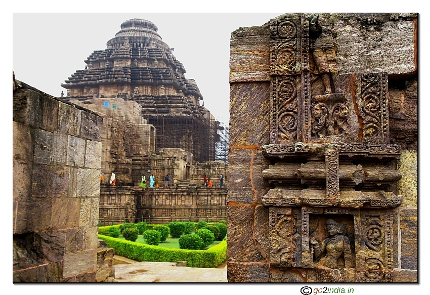 Main temple from side