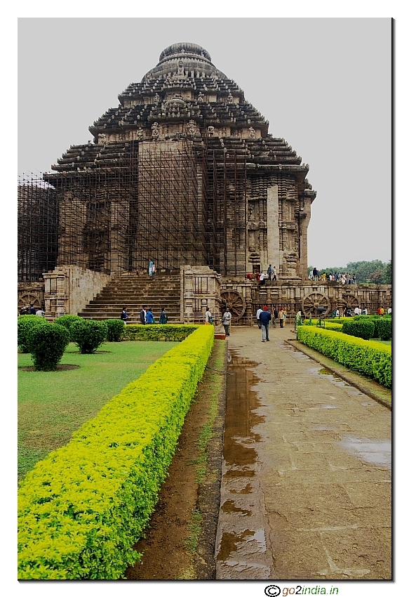 Konark Sun temple near Puri