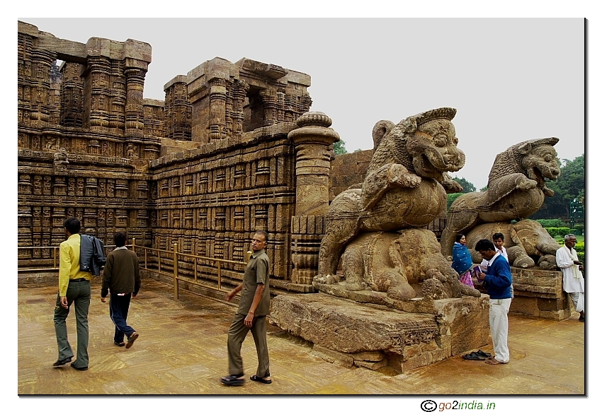 Konark Sun temple near Puri