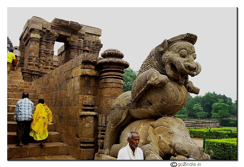 Konark Sun temple near Puri