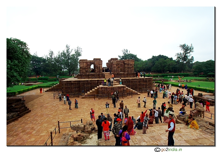Dancing hall in front of Konark Sun temple