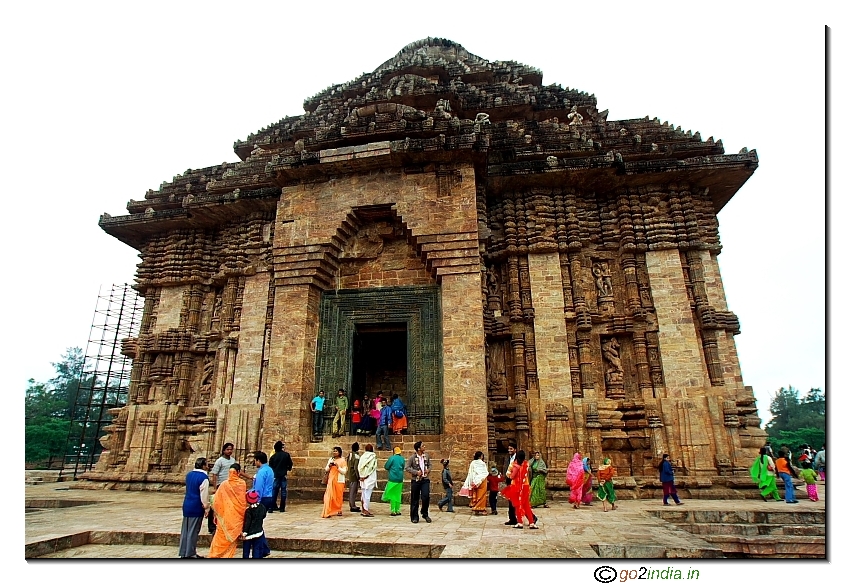 Main view of Konark Sun temple