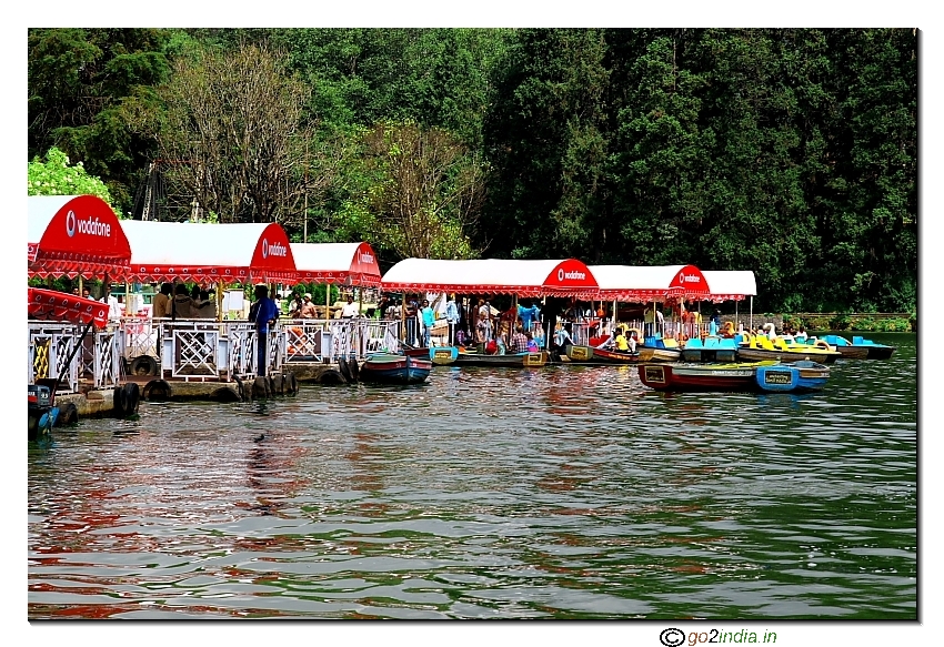 Ooty boating point view from lake side