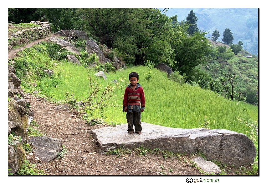 Single kid of Garhwal