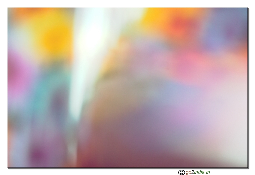 Abstract flower with light play
