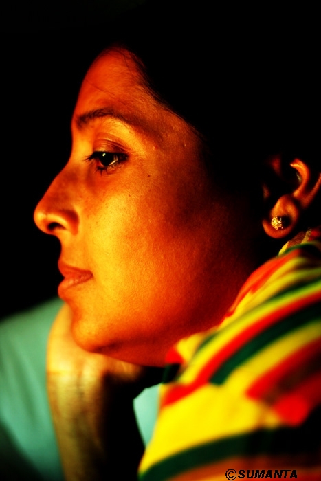 Portrait of colours