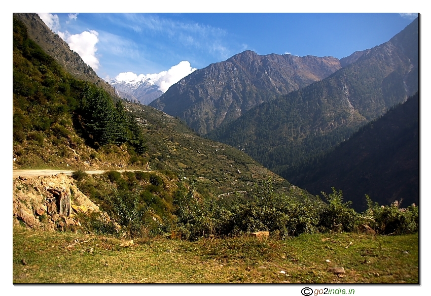 Gangotri road from Uttarkashi 