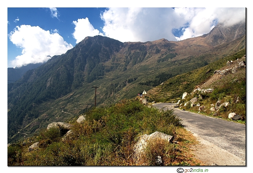 Road Near Gangotri 