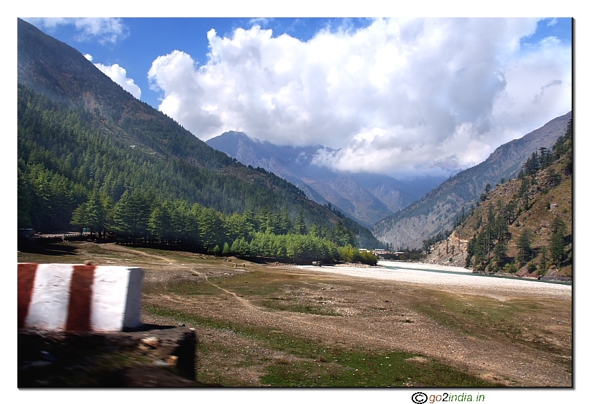 Towards Gangotri temple