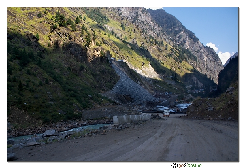 Towards Gangotri temple 