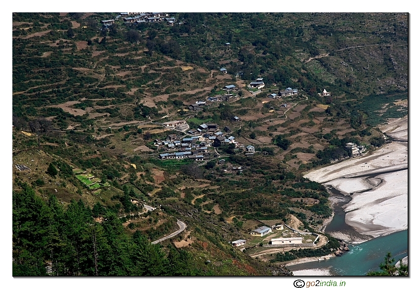 Village near Gangotri 