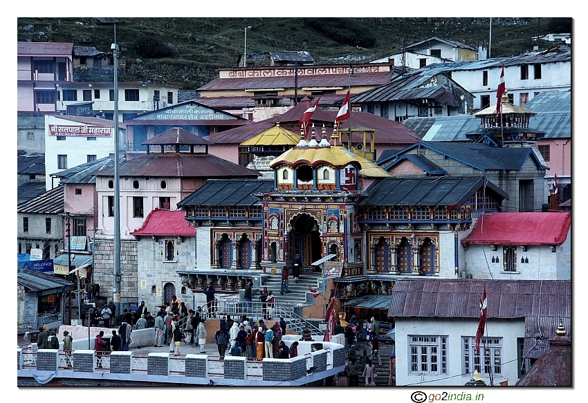 Jai Bari Vishal - Badrinath temple at Badrinath Dham