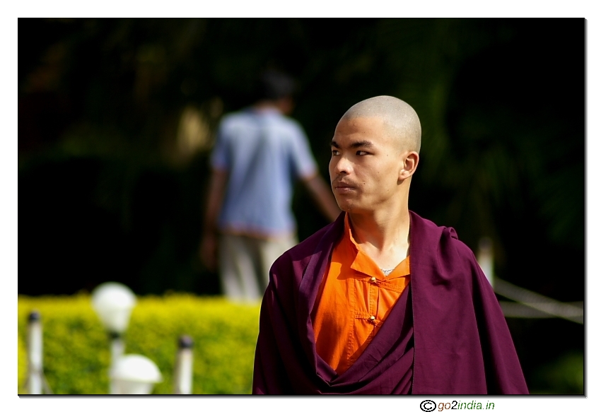 A Monk at Bylakuppe 