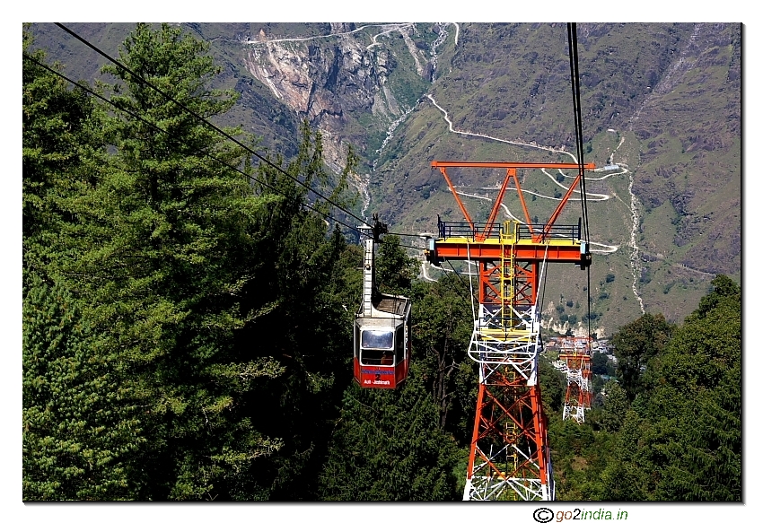 Cable car at Auli