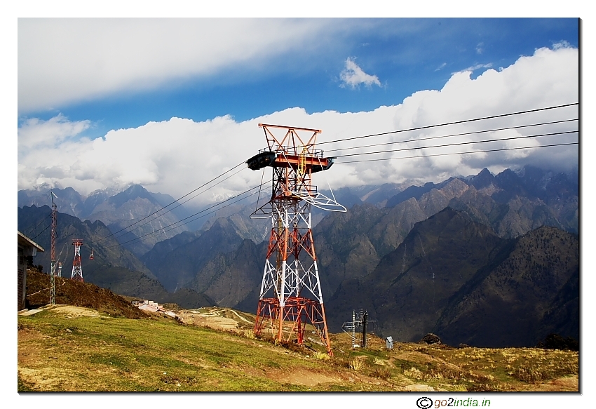 Tower for Cable car