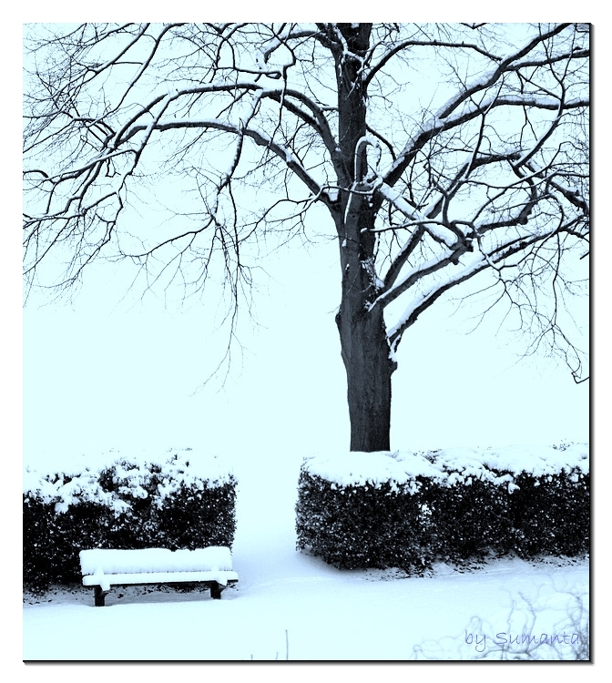London snow fall