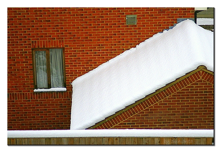 London snow fall