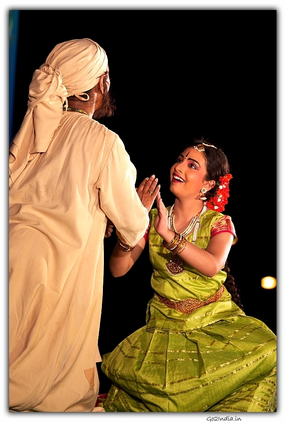 expressions from a Kuchipudi artist