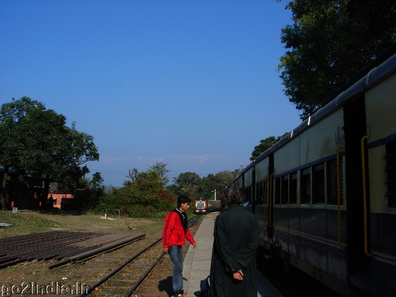 Snow capped Dhauladhar hills