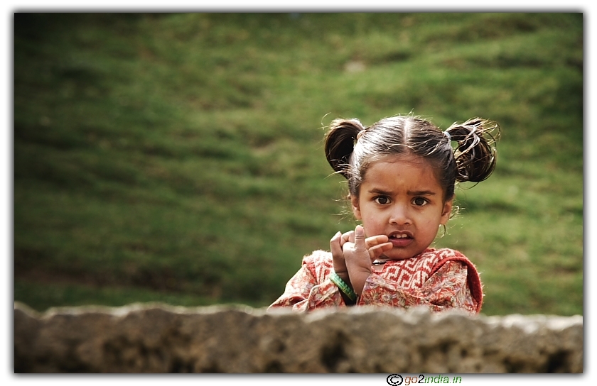 confused girl kid