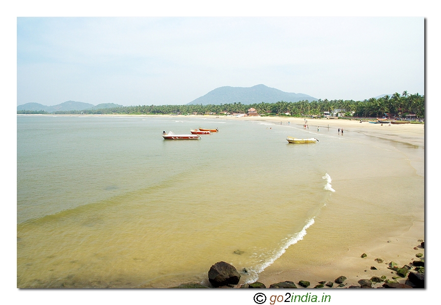 murudeshwar sea beach
