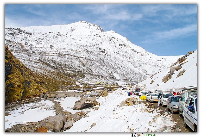 Way to Rohtang pass via Marhi
