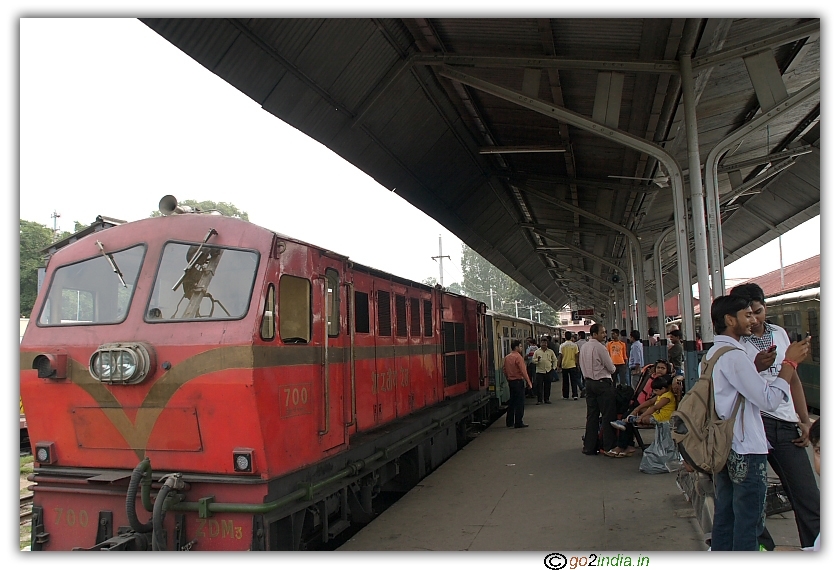 Himalayan Queen at Kalka Station